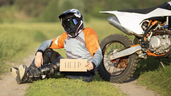 What to do after a motorcycle collision